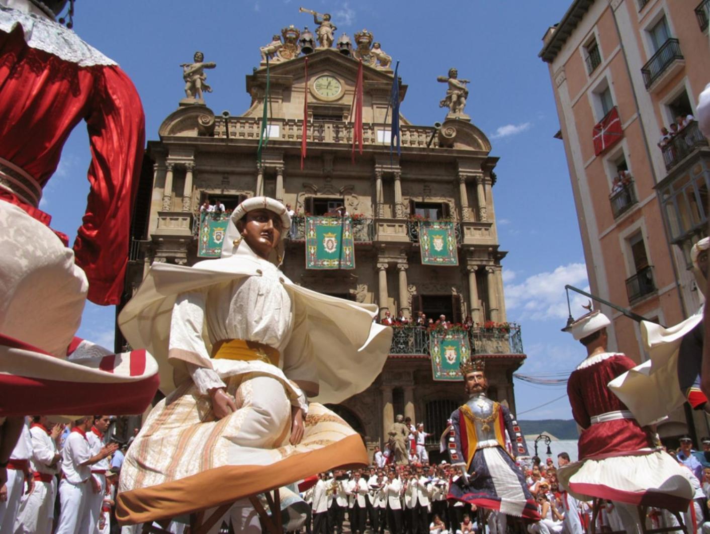 Centro Historico Exterior, Calle Nueva Dos Balcones Pampeluna Zewnętrze zdjęcie